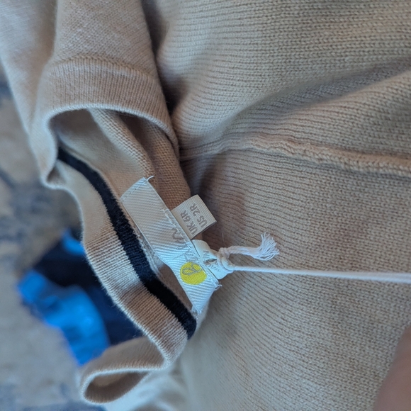 NEW Women's Boden 2 Regular Tan Sweater Dress Long Sleeve Beige Mini Cuff Knit - Picture 6 of 7